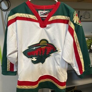 Minnesota Wild NHL Hockey Jersey Youth | Pro Player | Western Conference Patch